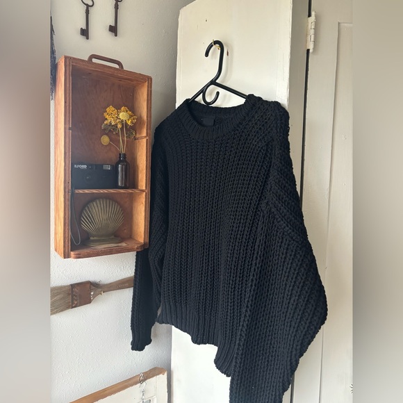 Babaà no 18 black cotton knit jumper, brand new! - Picture 3 of 8